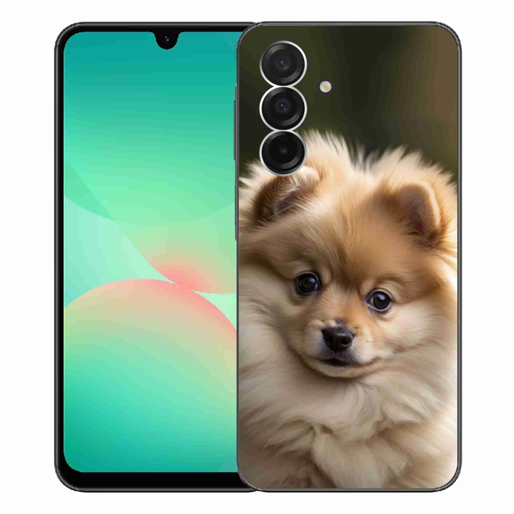 Gélový kryt mmCase na Samsung Galaxy A26 5G - roztomilý pomeranian 2