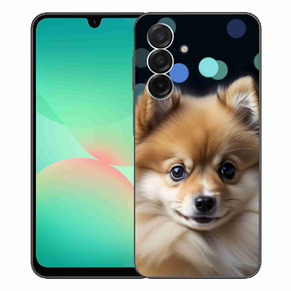 Gélový kryt mmCase na Samsung Galaxy A26 5G - roztomilý pomeranian