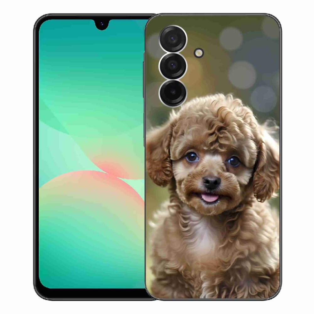 Gélový kryt mmCase na Samsung Galaxy A26 5G - roztomilý pudel