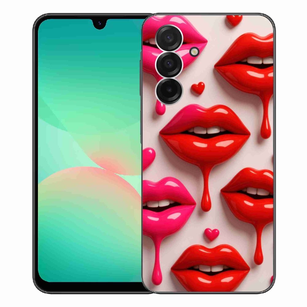 Gélový kryt mmCase na Samsung Galaxy A26 5G - pery 2