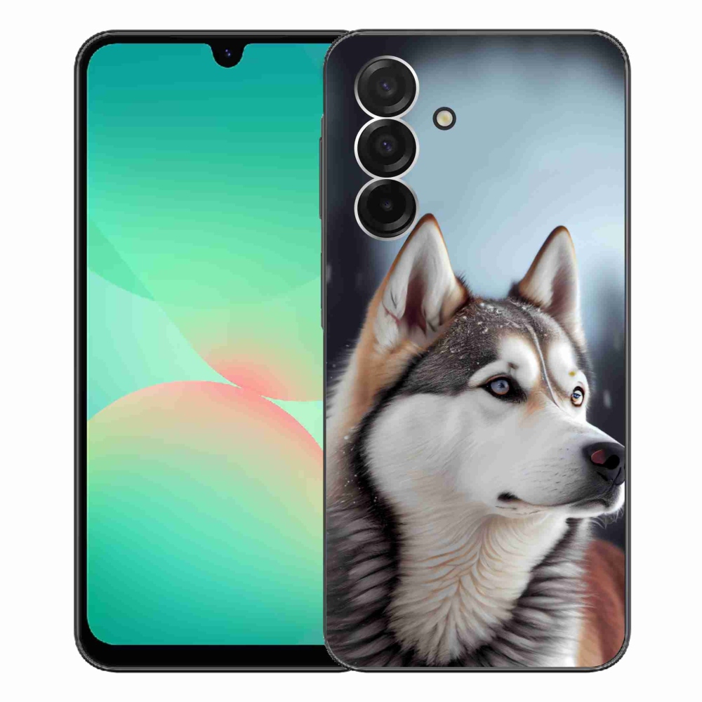 Gélový kryt mmCase na Samsung Galaxy A26 5G - sibírsky husky