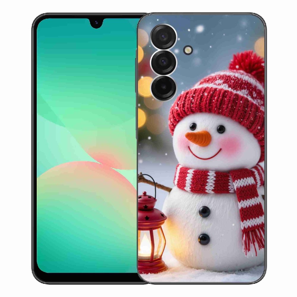 Gélový kryt mmCase na Samsung Galaxy A26 5G - snehuliak 2