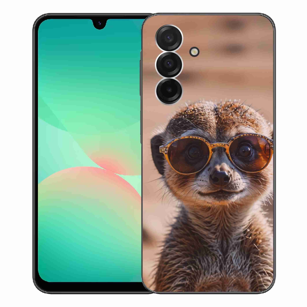 Gélový kryt mmCase na Samsung Galaxy A26 5G - štýlová surikata