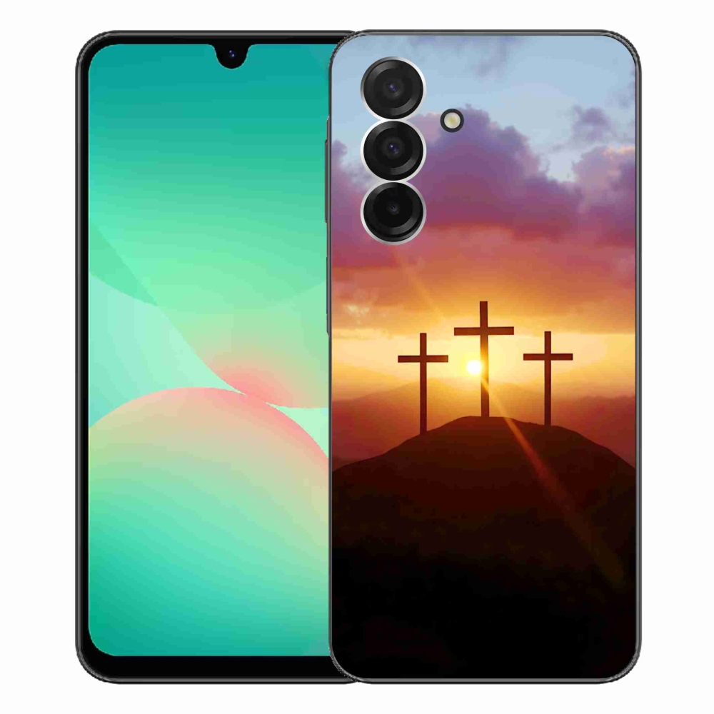 Gélový kryt mmCase na Samsung Galaxy A26 5G - tri kríža