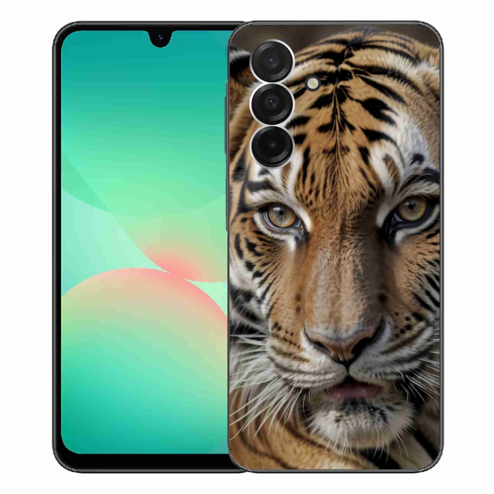 Gélový kryt mmCase na Samsung Galaxy A26 5G - tigrie pohľad