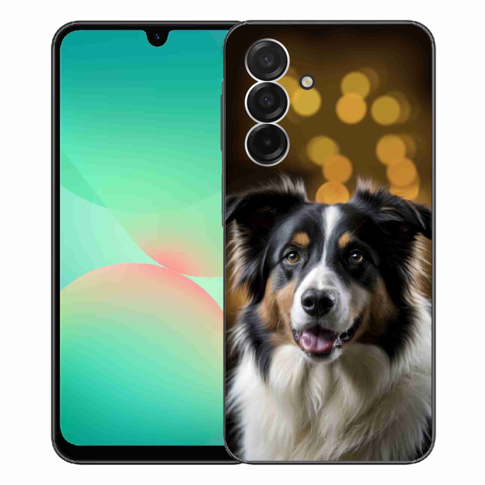 Gélový kryt mmCase na Samsung Galaxy A26 5G - usmievavý austrálsky ovčiak