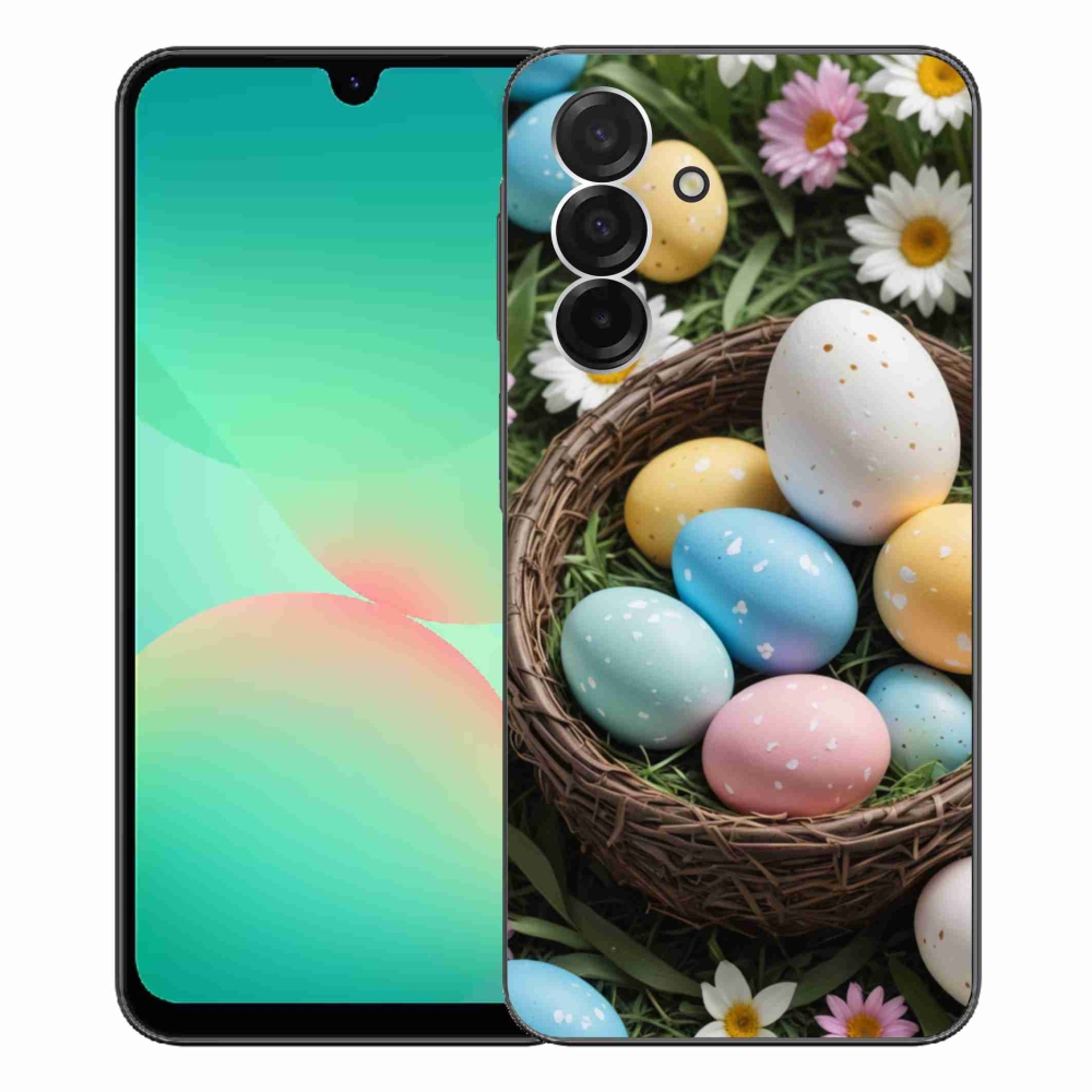Gélový kryt mmCase na Samsung Galaxy A26 5G - veľkonočné vajíčka 2