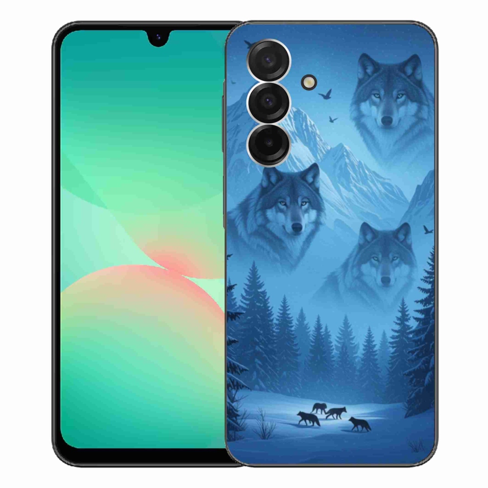 Gélový kryt mmCase na Samsung Galaxy A26 5G - vlčia svorka