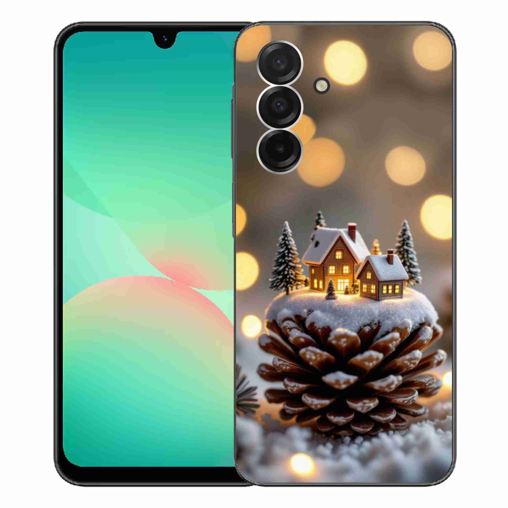 Gélový kryt mmCase na Samsung Galaxy A26 5G - zimná dedinka