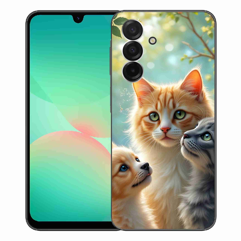 Gélový kryt mmCase na Samsung Galaxy A26 5G - zvieracie priateľstvo 2