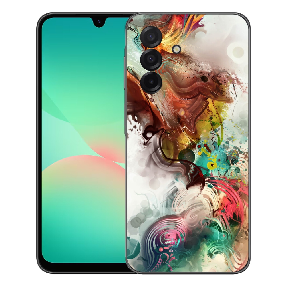 Gélový kryt mmCase na Samsung Galaxy A27 5G - abstrakt 1
