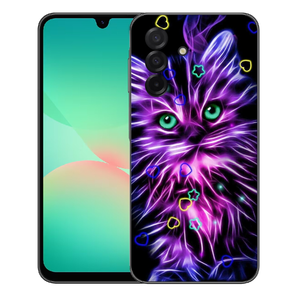 Gélový kryt mmCase na Samsung Galaxy A27 5G - abstraktná mačka