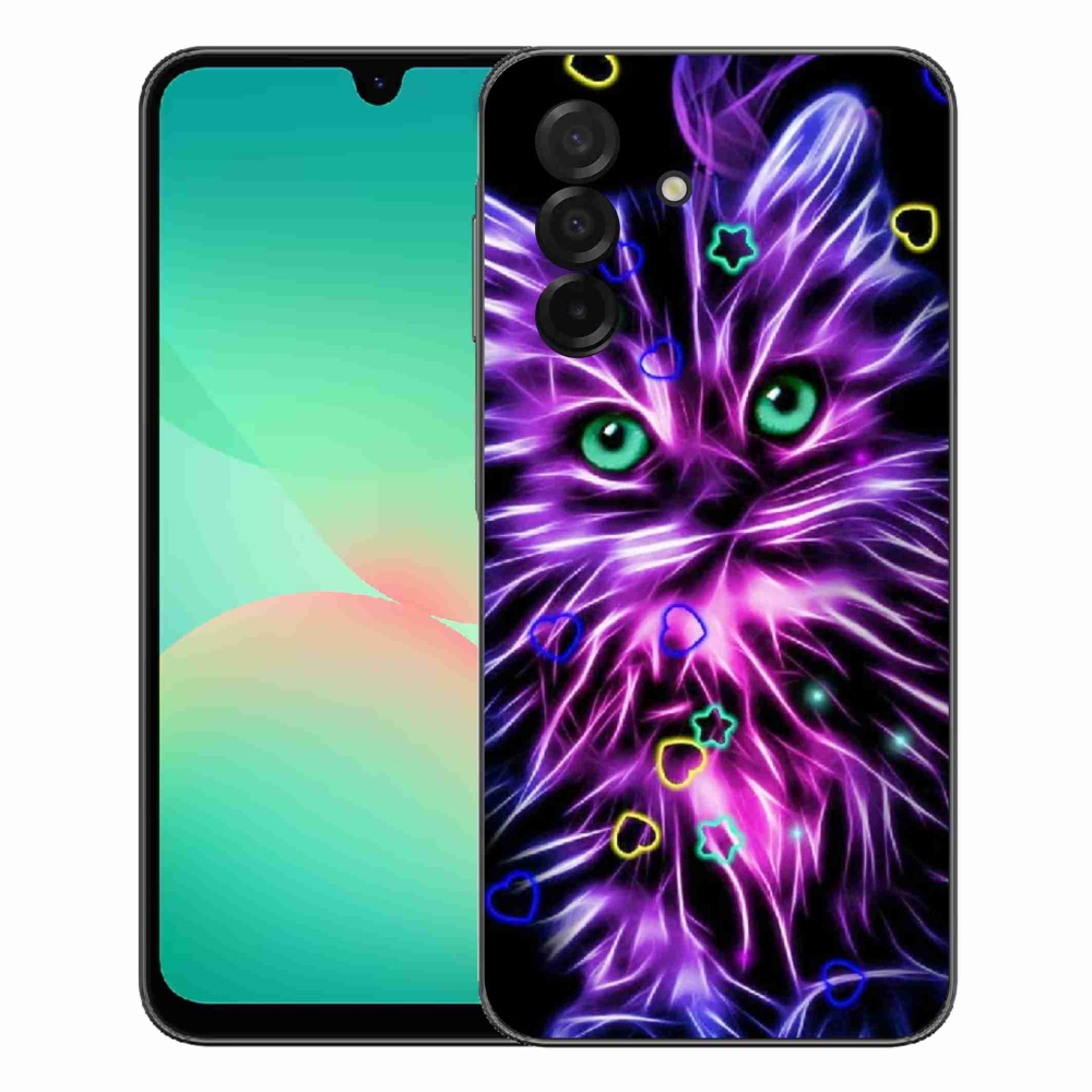Gélový kryt mmCase na Samsung Galaxy A27 5G - abstraktná mačka