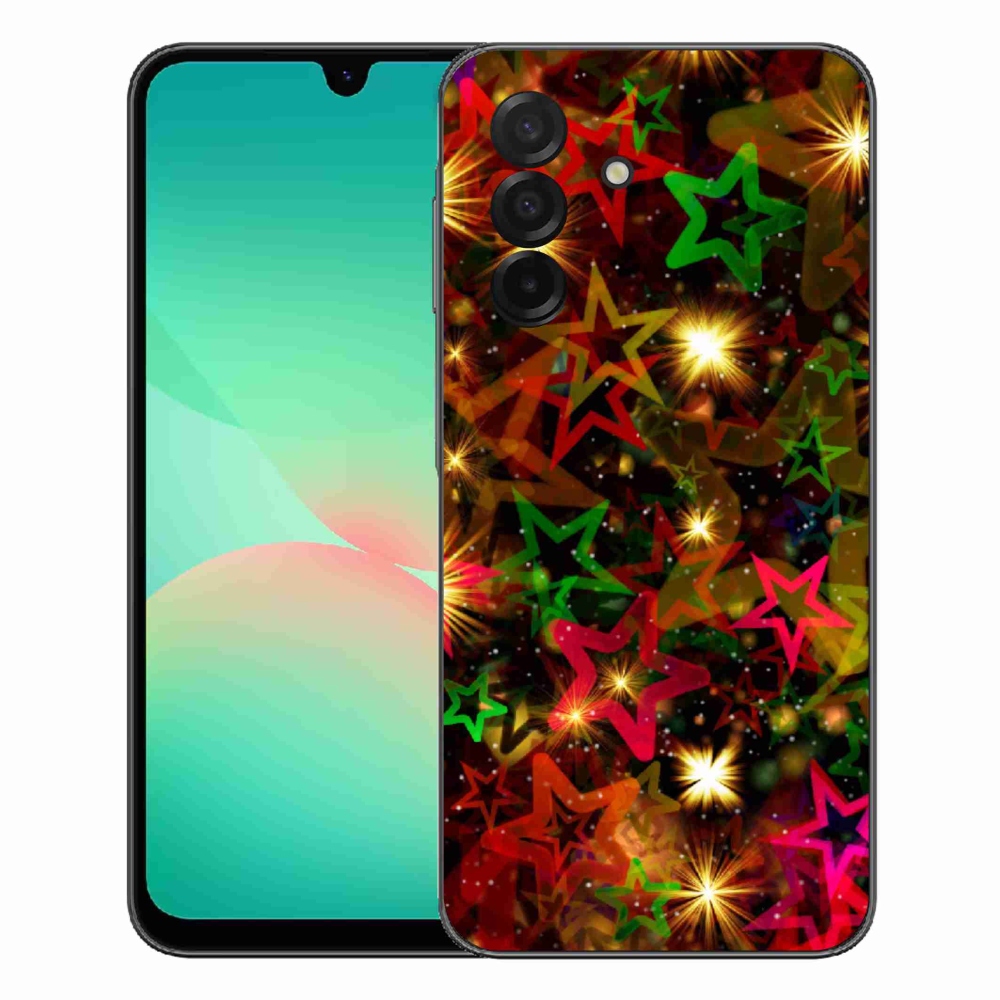 Gélový kryt mmCase na Samsung Galaxy A27 5G - farebné hviezdičky
