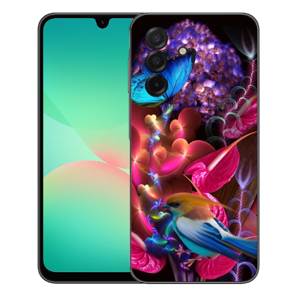 Gélový kryt mmCase na Samsung Galaxy A27 5G - farebné kvety