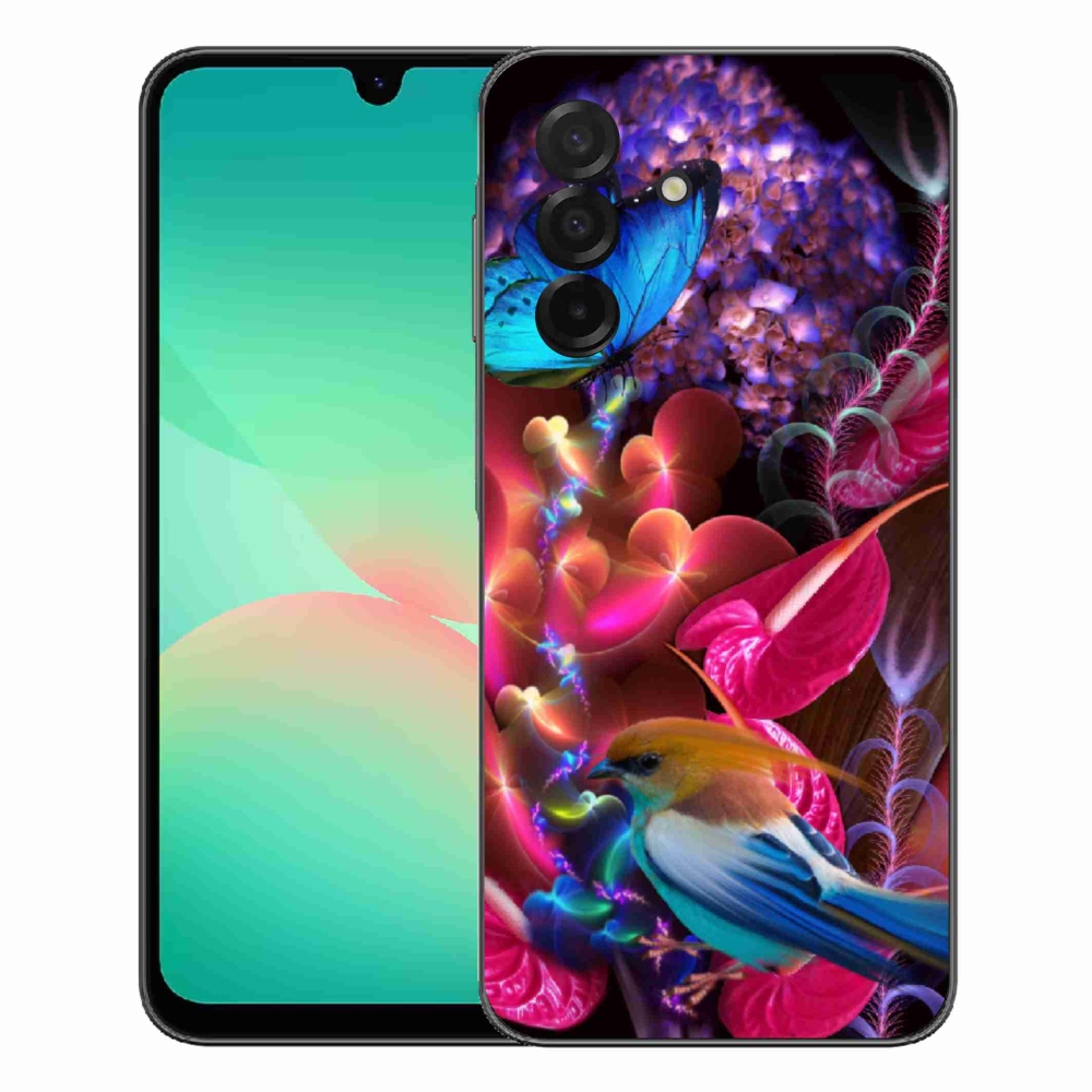 Gélový kryt mmCase na Samsung Galaxy A27 5G - farebné kvety