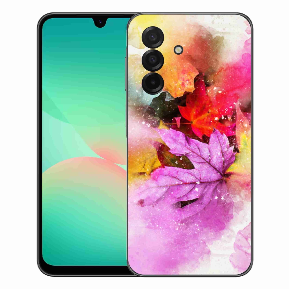 Gélový kryt mmCase na Samsung Galaxy A27 5G - farebné listy