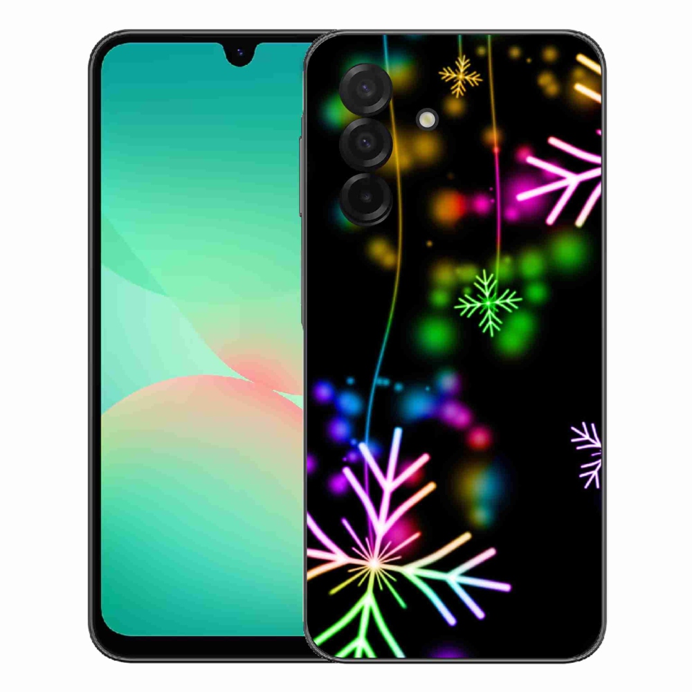 Gélový kryt mmCase na Samsung Galaxy A27 5G - farebné vločky