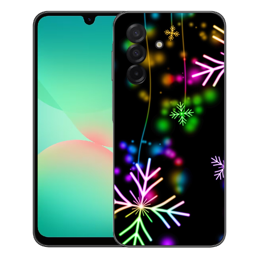 Gélový kryt mmCase na Samsung Galaxy A27 5G - farebné vločky