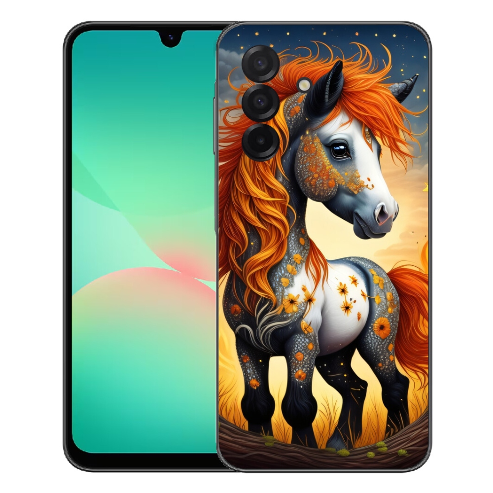 Gélový kryt mmCase na Samsung Galaxy A27 5G - farebný poník