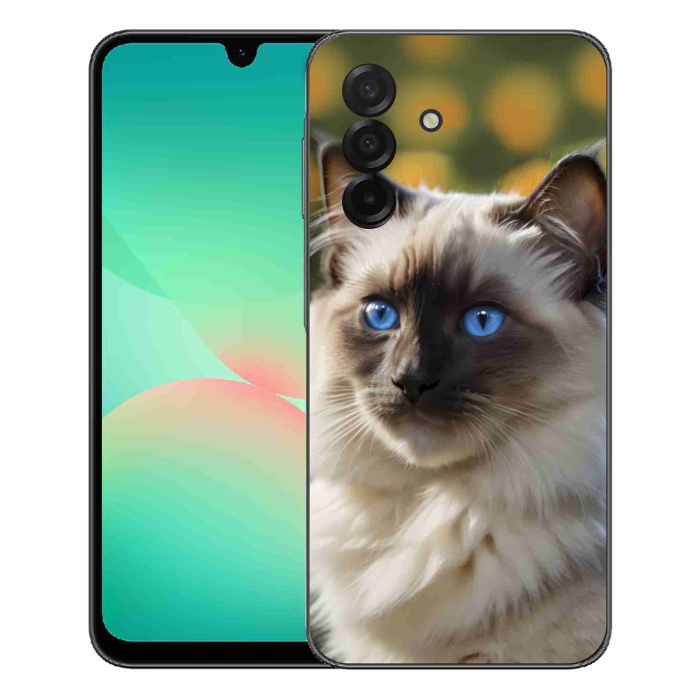Gélový kryt mmCase na Samsung Galaxy A27 5G - biely ragdoll