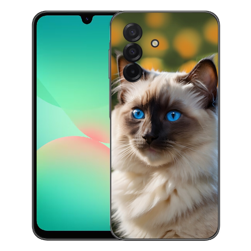 Gélový kryt mmCase na Samsung Galaxy A27 5G - biely ragdoll