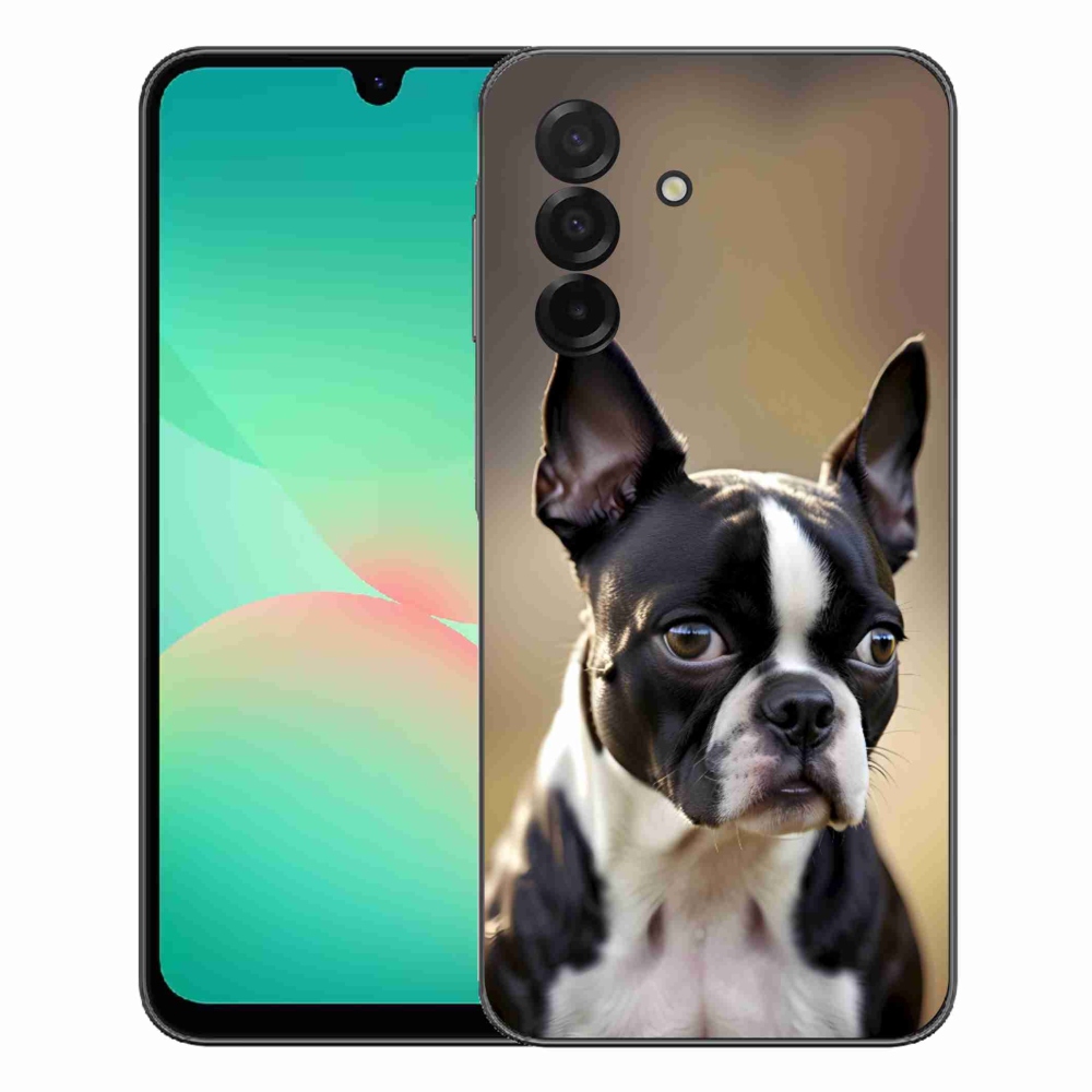 Gélový kryt mmCase na Samsung Galaxy A27 5G - bostonský teriér
