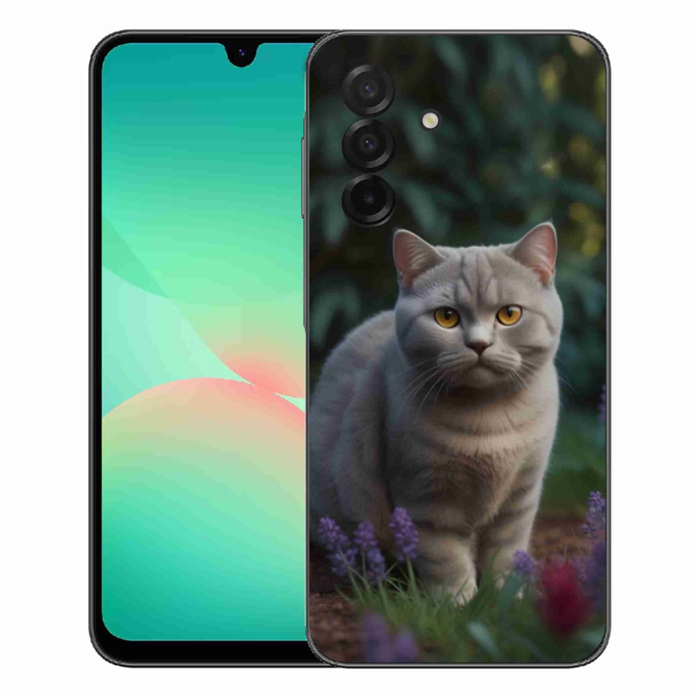 Gélový kryt mmCase na Samsung Galaxy A27 5G - britská mačka