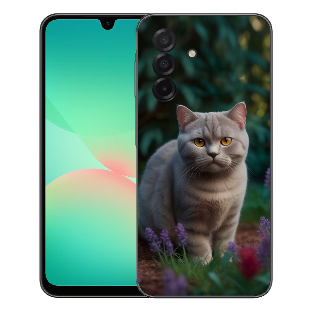 Gélový kryt mmCase na Samsung Galaxy A27 5G - britská mačka