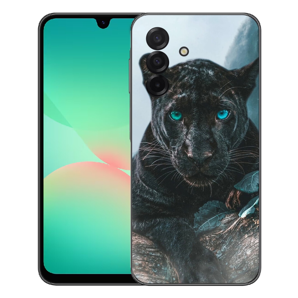 Gélový kryt mmCase na Samsung Galaxy A27 5G - čierny panter