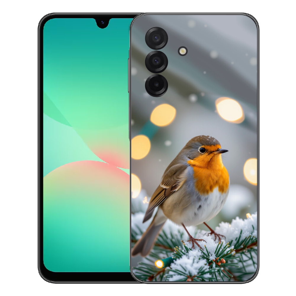 Gélový kryt mmCase na Samsung Galaxy A27 5G - červienka v zime
