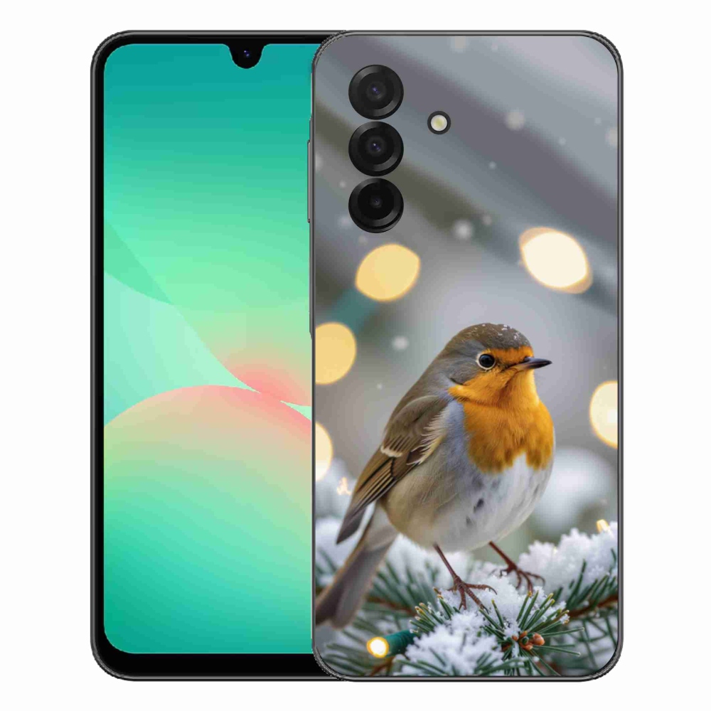 Gélový kryt mmCase na Samsung Galaxy A27 5G - červienka v zime