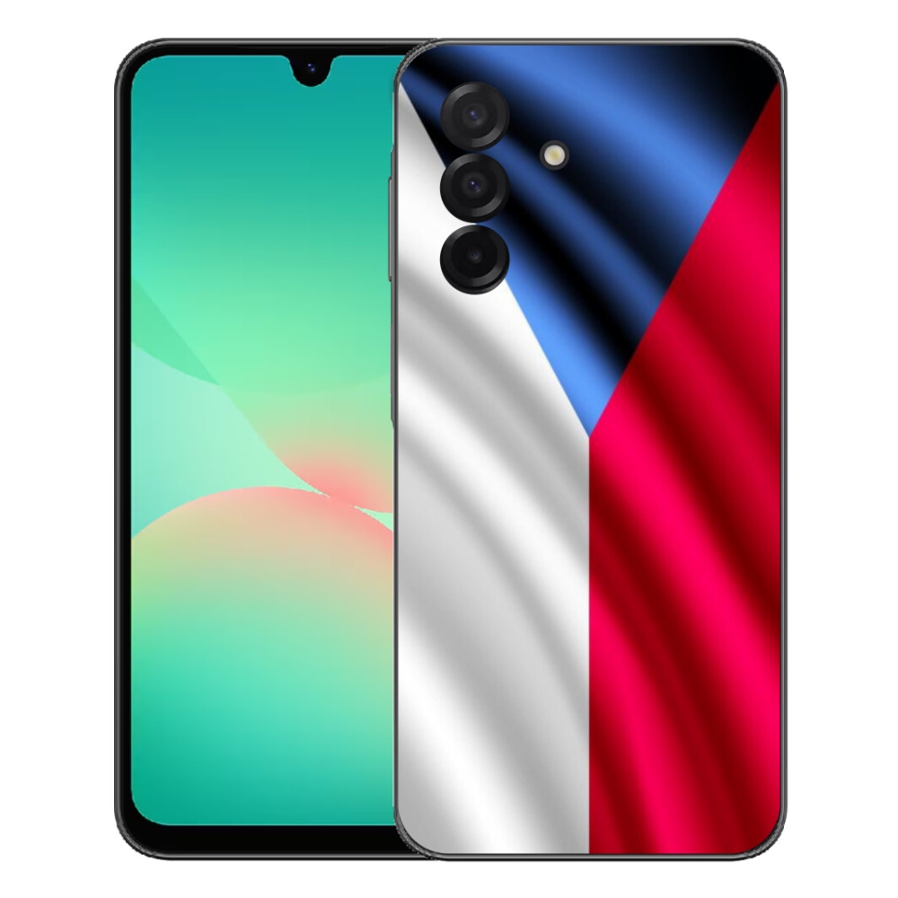 Gélový kryt mmCase na Samsung Galaxy A27 5G - česká vlajka