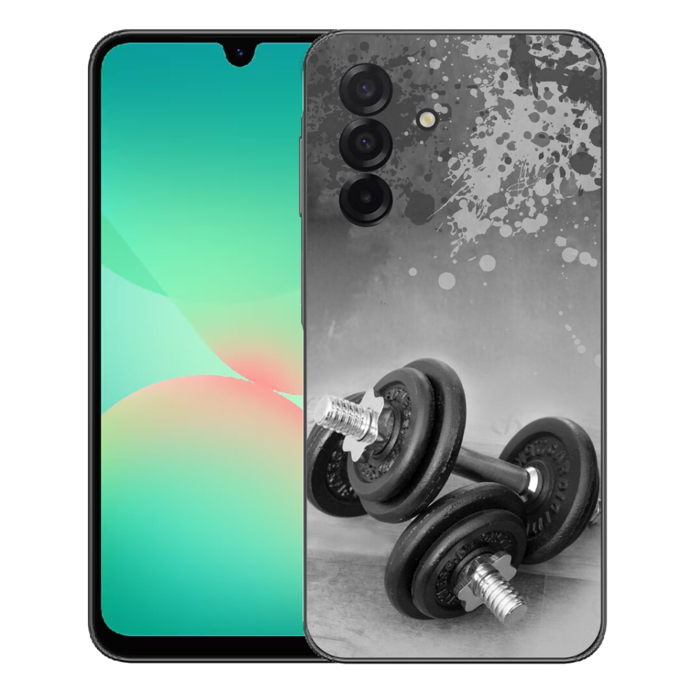 Gélový kryt mmCase na Samsung Galaxy A27 5G - činky 1