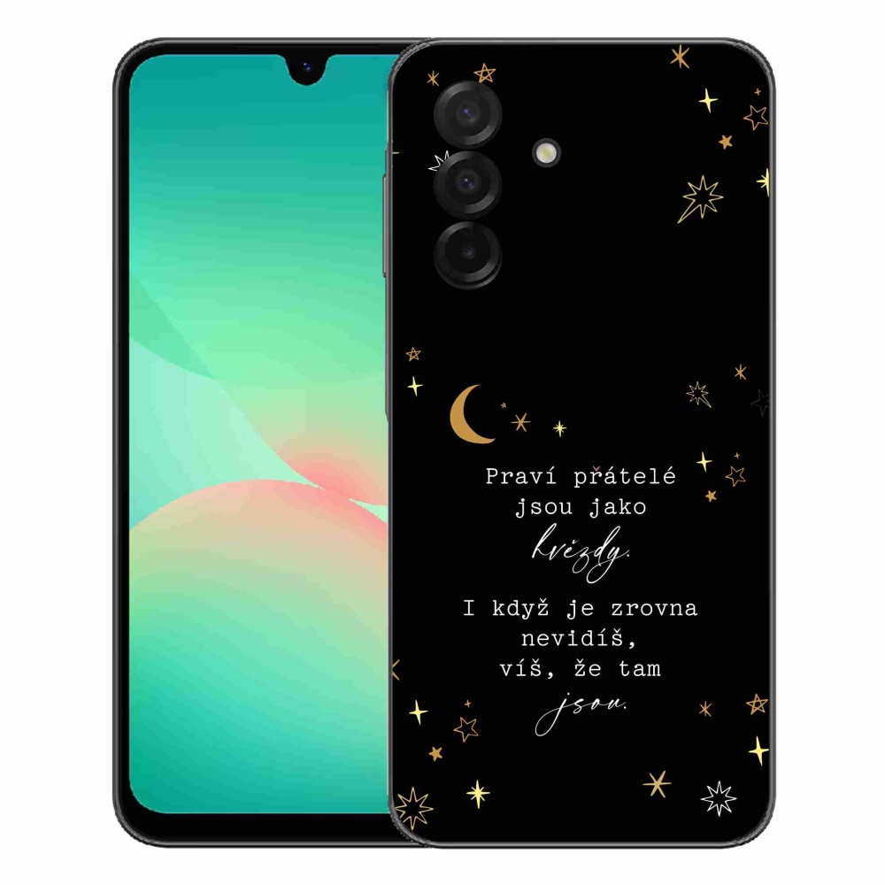 Gélový kryt mmCase na Samsung Galaxy A27 5G - citát 6 čierne pozadie