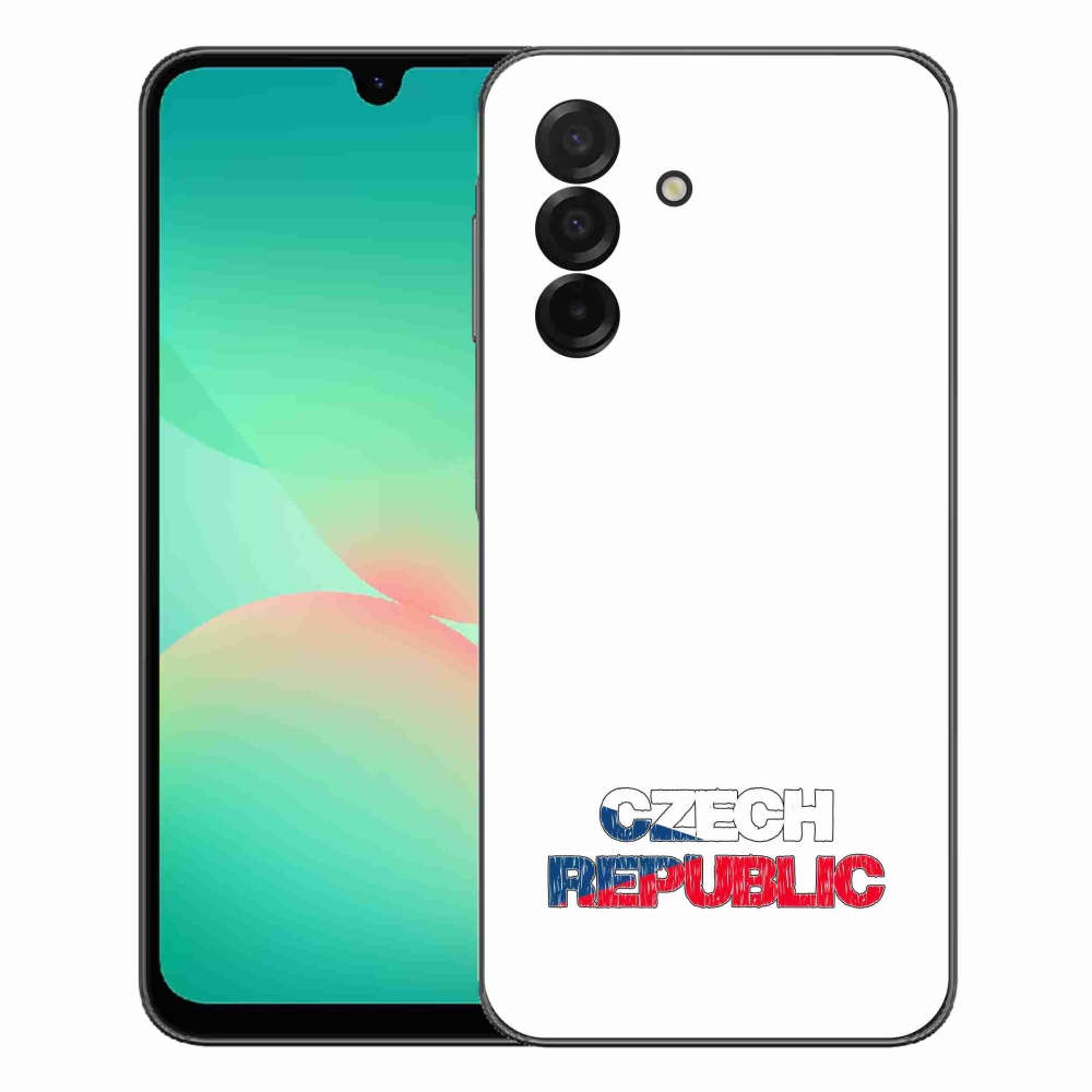 Gélový kryt mmCase na Samsung Galaxy A27 5G - Slovak Republic biele pozadie