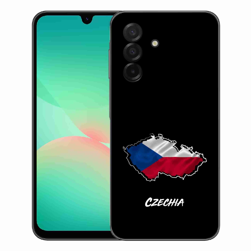 Gélový kryt mmCase na Samsung Galaxy A27 5G - Slovakia čierne pozadie