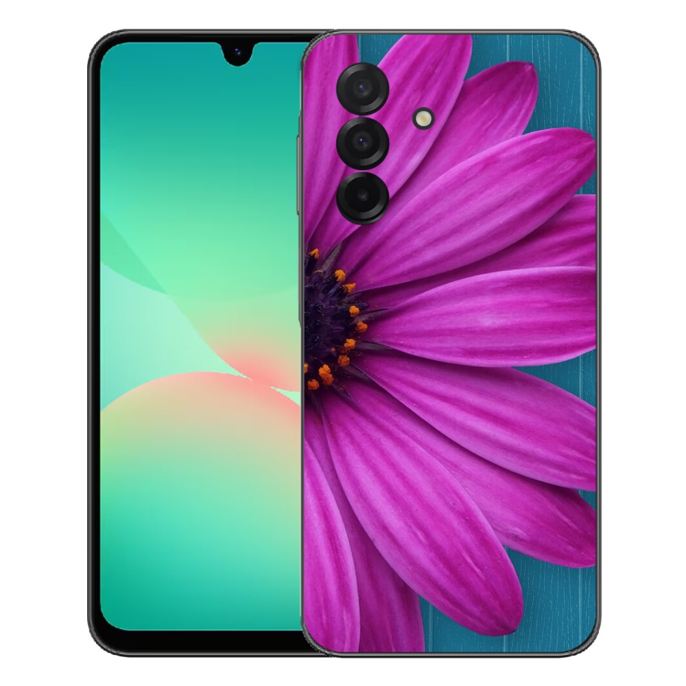 Gélový kryt mmCase na Samsung Galaxy A27 5G - fialová margaréta