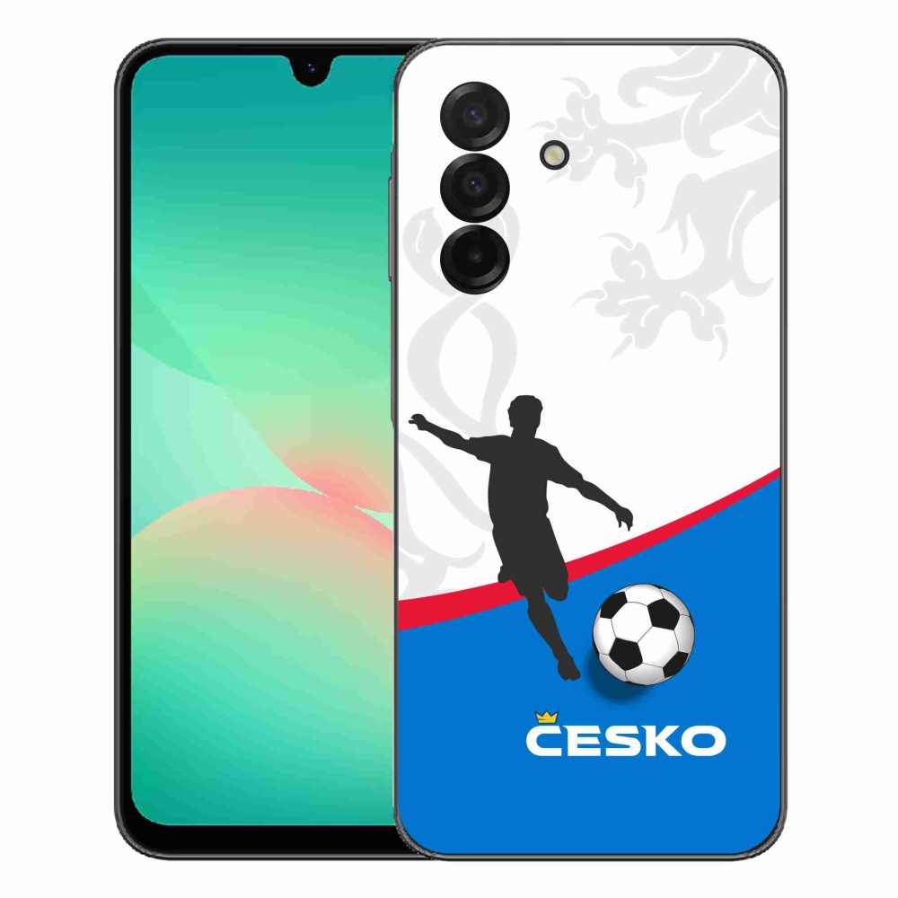 Gélový kryt mmCase na Samsung Galaxy A27 5G - futbal Česko 1
