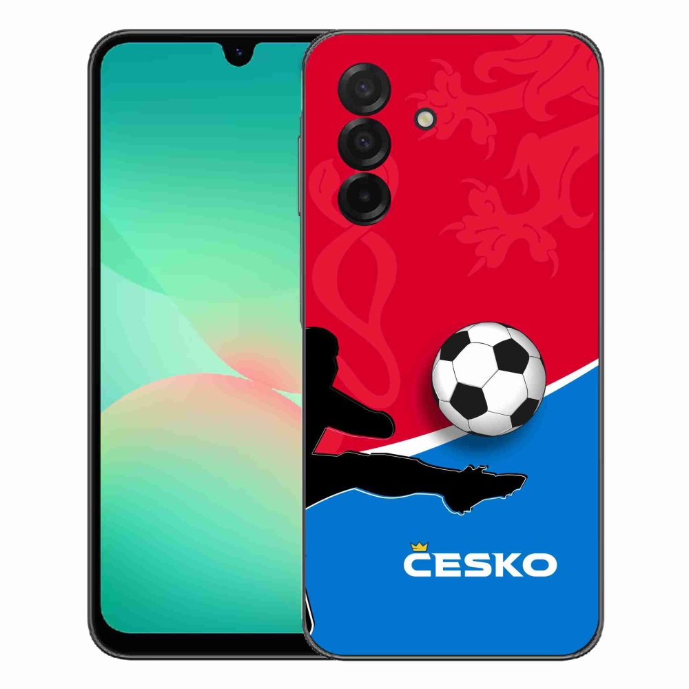 Gélový kryt mmCase na Samsung Galaxy A27 5G - futbal Česko 2