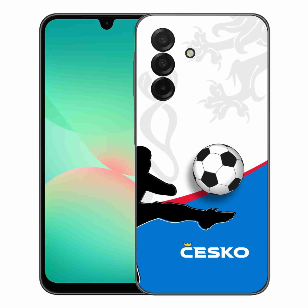 Gélový kryt mmCase na Samsung Galaxy A27 5G - futbal Česko 3