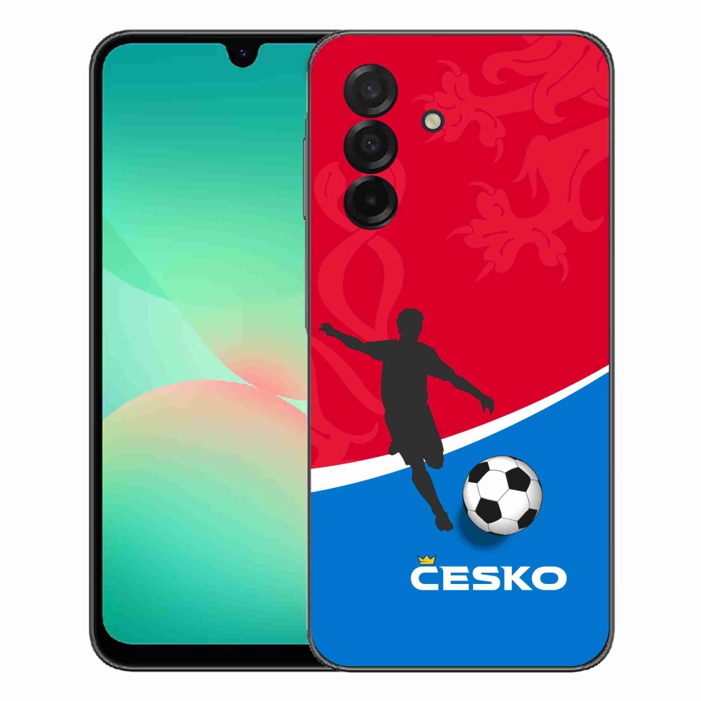 Gélový kryt mmCase na Samsung Galaxy A27 5G - futbal Česko