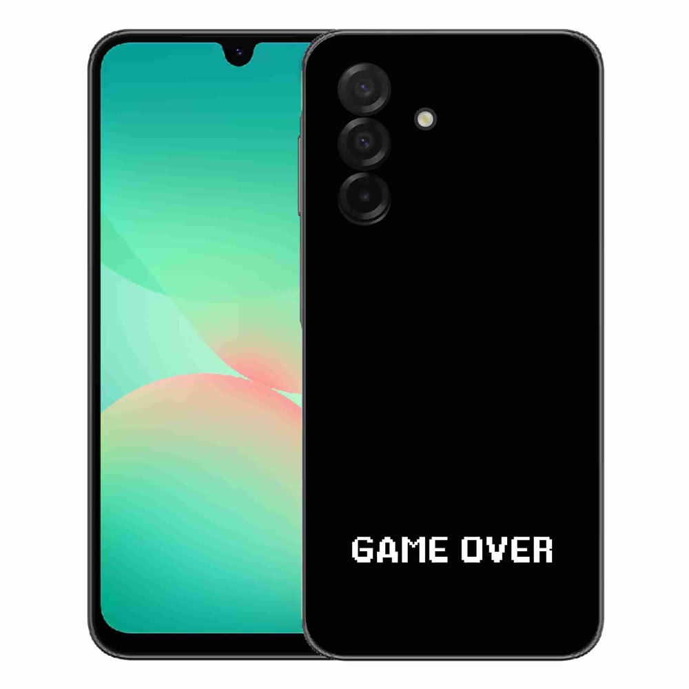 Gélový kryt mmCase Samsung Galaxy A27 5G - game over čierne pozadie