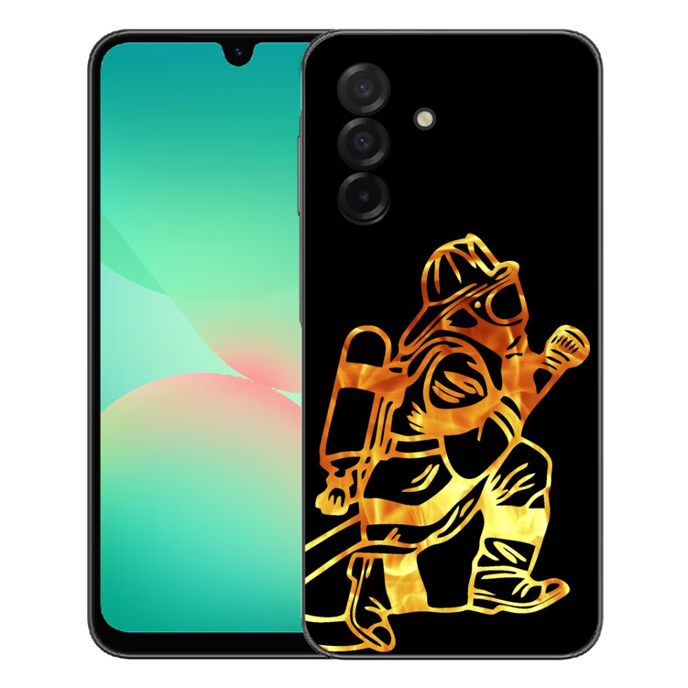 Gélový kryt mmCase na Samsung Galaxy A27 5G - hasič 1