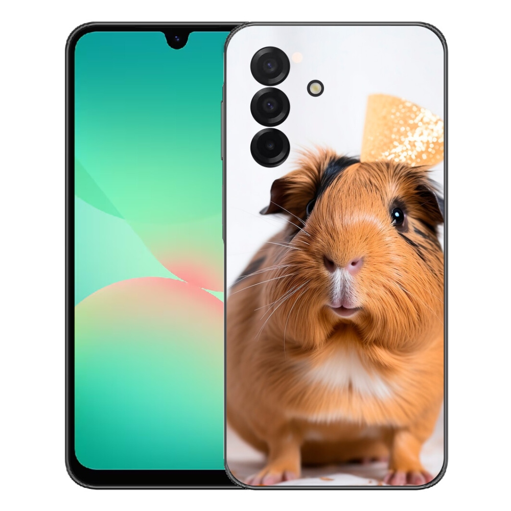 Gélový kryt mmCase na Samsung Galaxy A27 5G - hnedé morča
