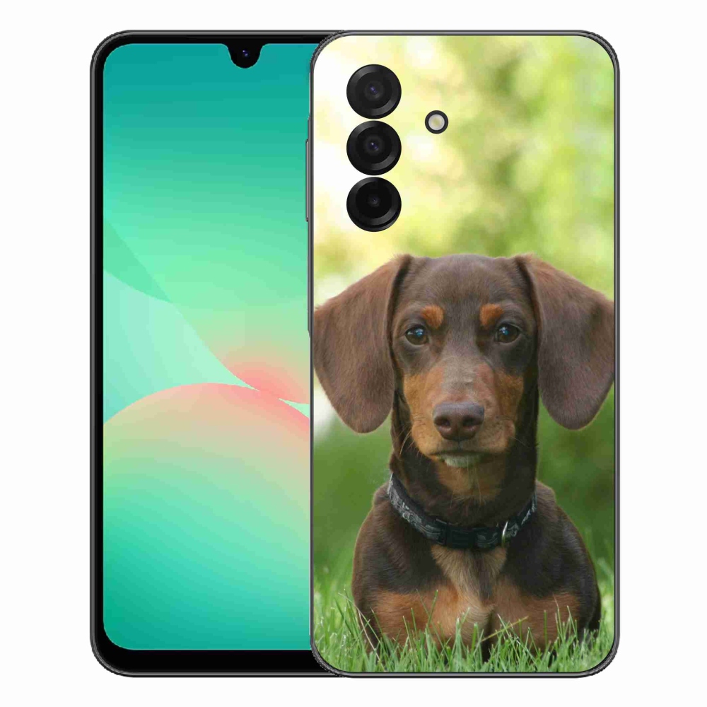 Gélový kryt mmCase na Samsung Galaxy A27 5G - hnedý jazvečík