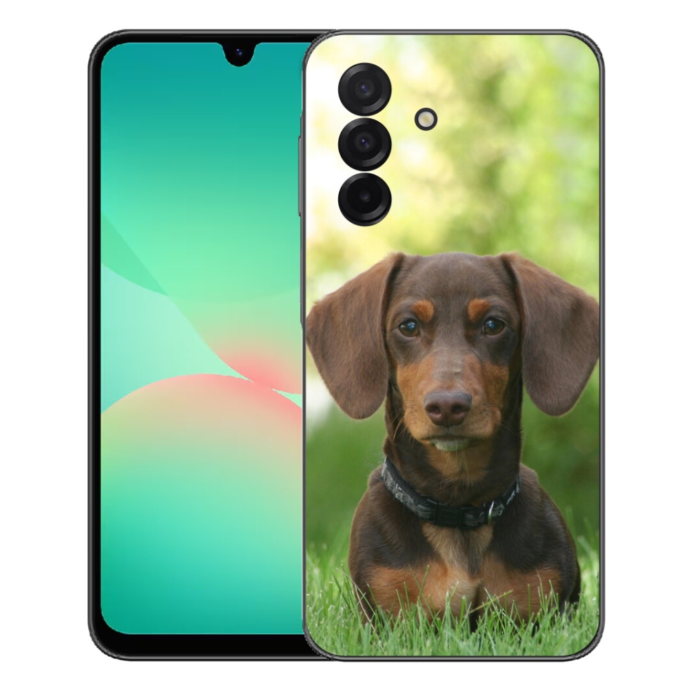 Gélový kryt mmCase na Samsung Galaxy A27 5G - hnedý jazvečík