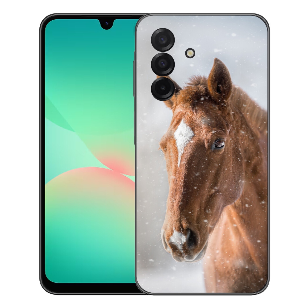 Gélový kryt mmCase na Samsung Galaxy A27 5G - hnedý kôň 2