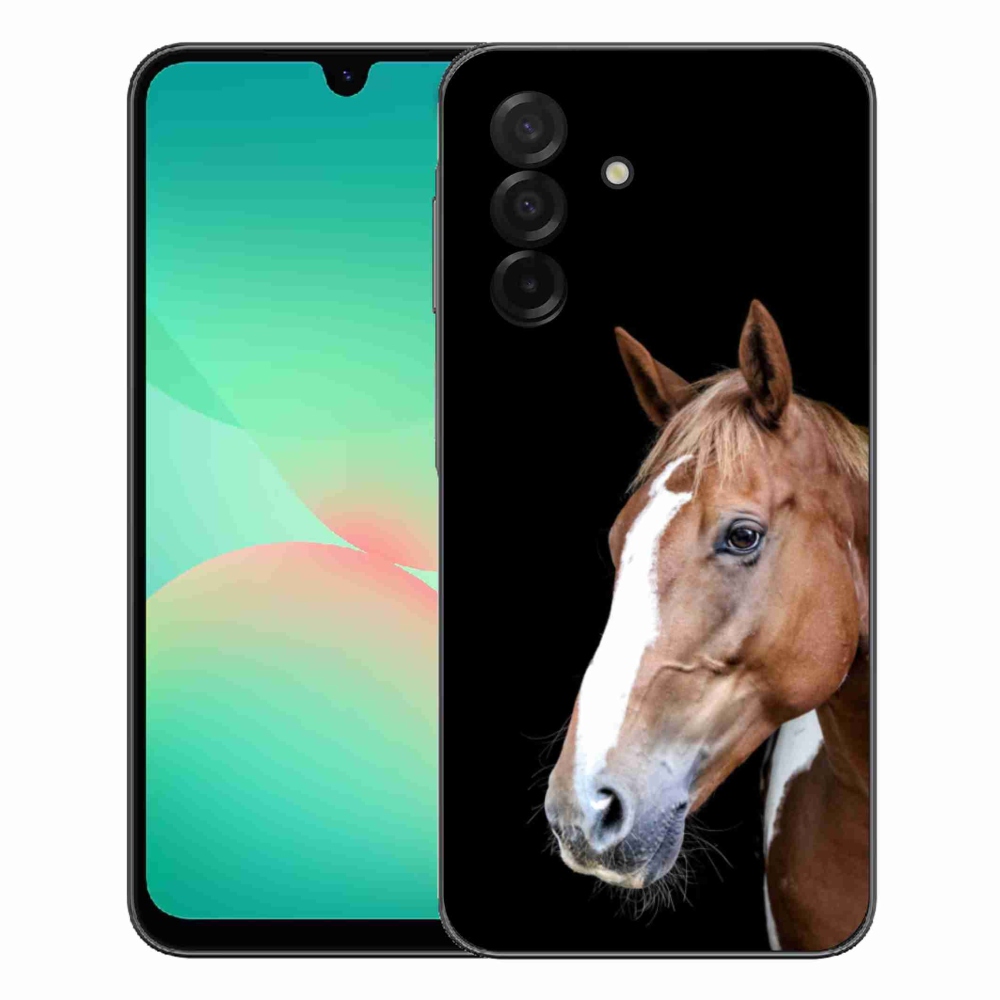 Gélový kryt mmCase na Samsung Galaxy A27 5G - hnedý kôň 3