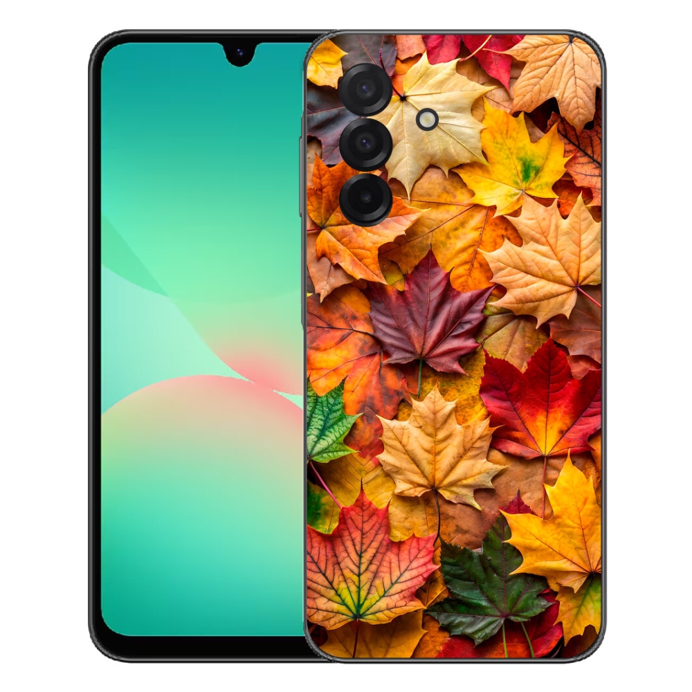 Gélový kryt mmCase na Samsung Galaxy A27 5G - javorové listy 2
